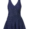Baddräkt Dotty Sicily Marinblå