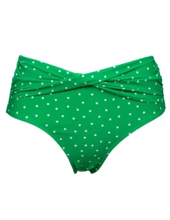Bikinitrosa Dotty Midi Grön