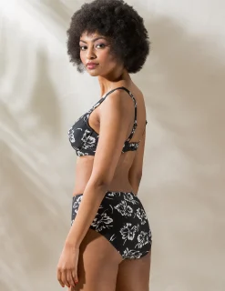 Bikinitrosa Floral Brush Midi