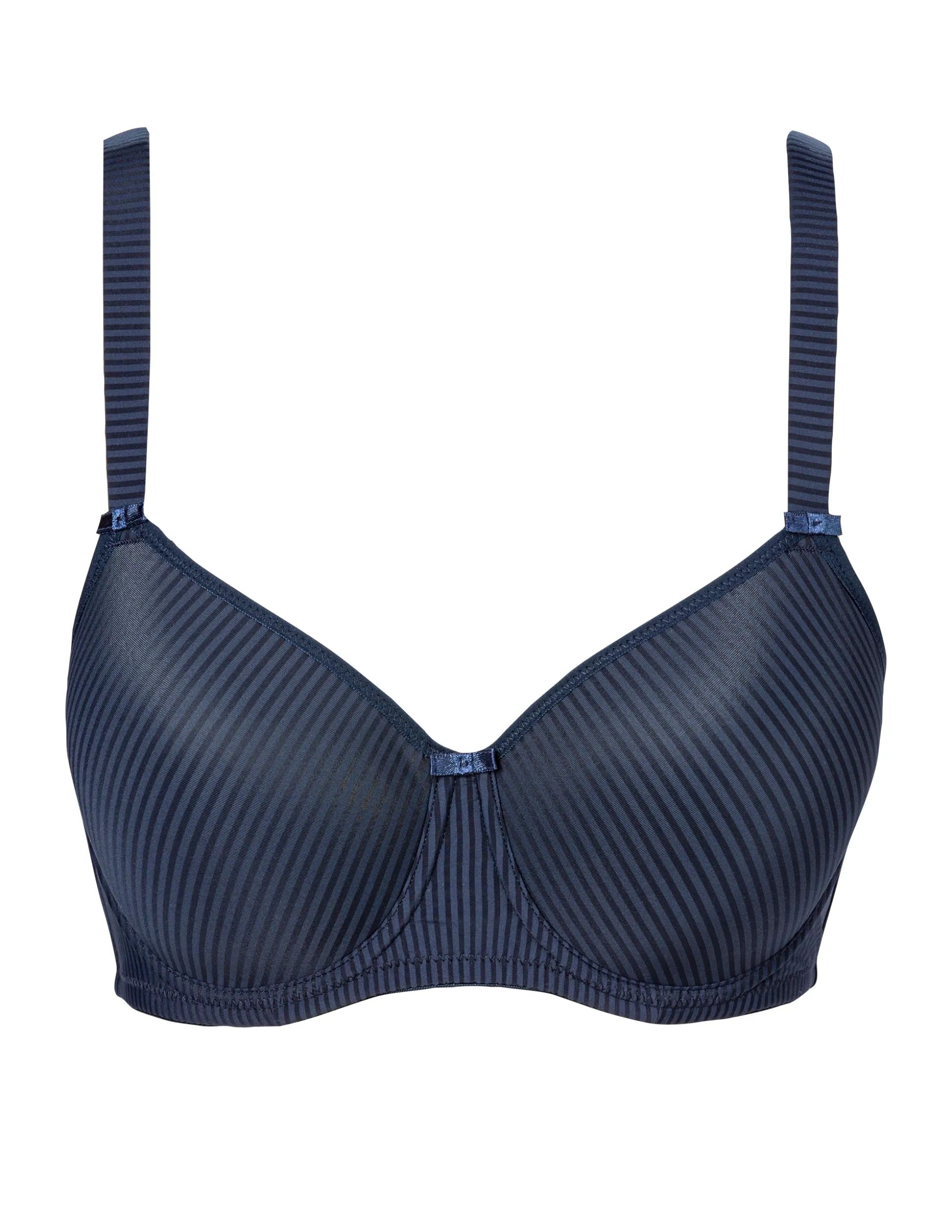 Bygel-bh Sanna Stripe Marinblå