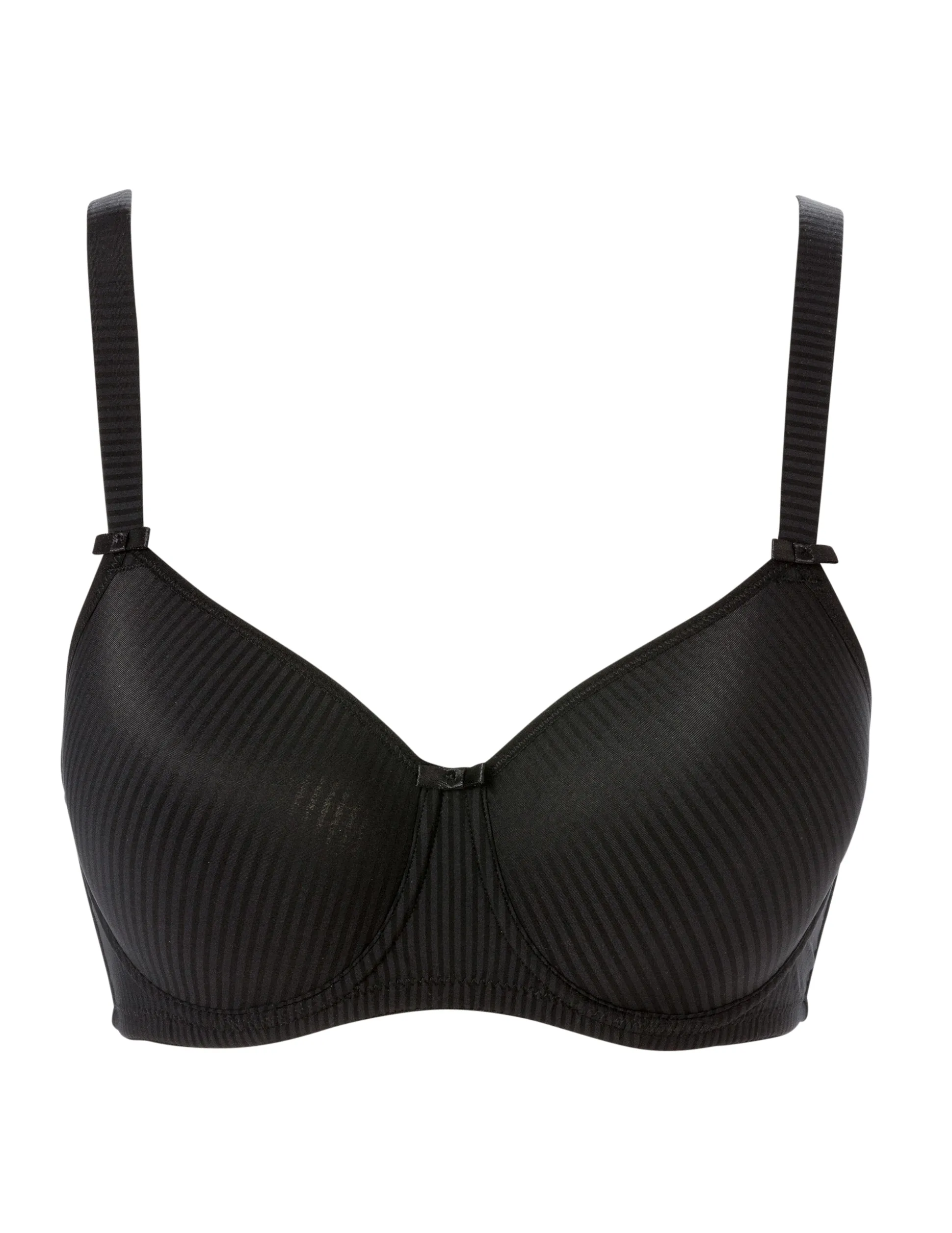 Bygel-bh Sanna Stripe Svart