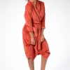 Morgonrock Silkfleece Terrakotta