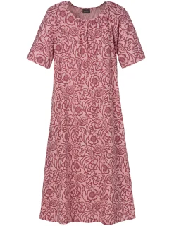 Nattlinne Bomull Folklore Rosa