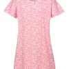 Nattlinne Kort Sweet Flower Rosa