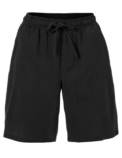 Shorts Vävd Bomull Svart