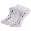 Sneakerstrumpa Prickig Vit 3-pack
