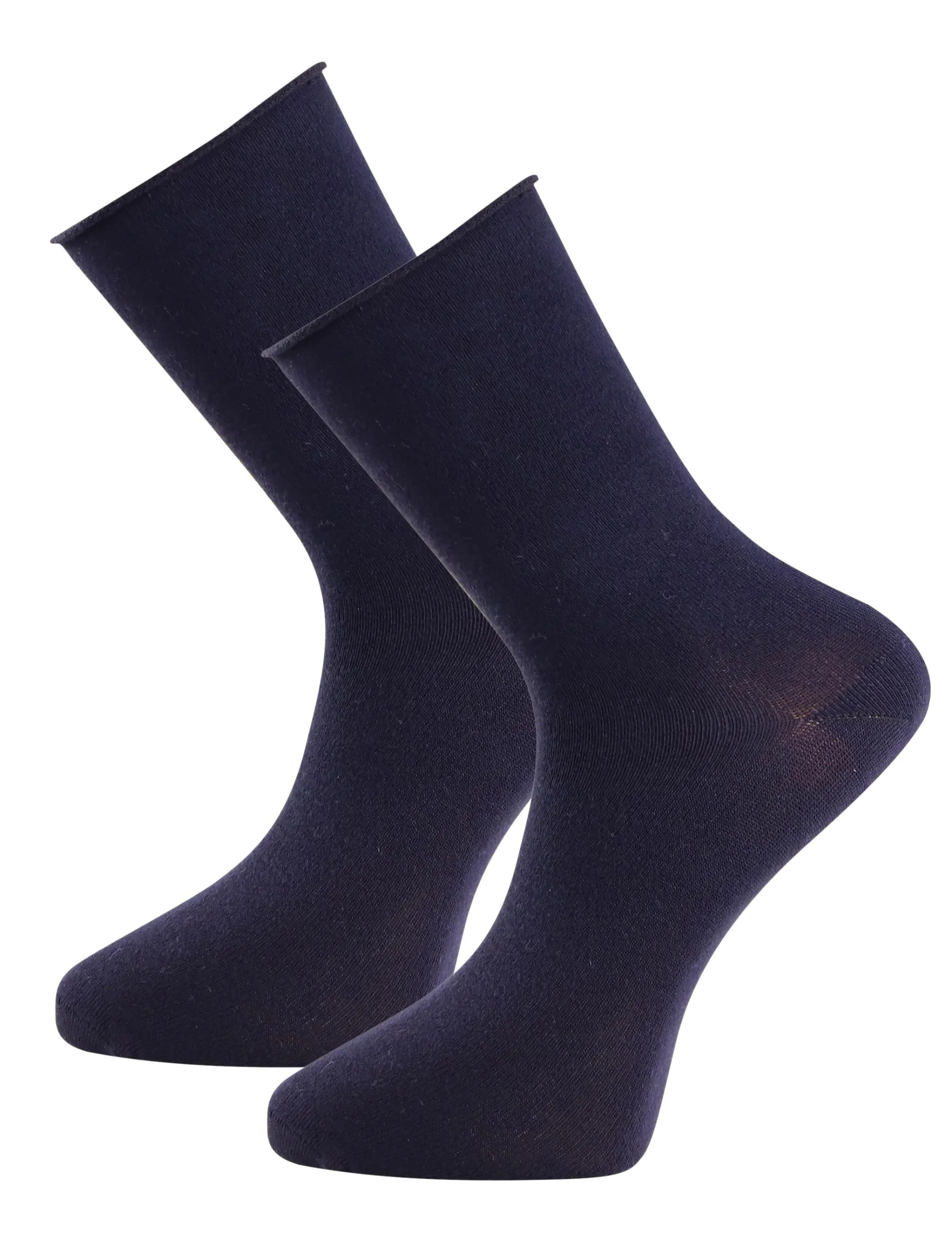 Strumpa Bambu Loose Marinblå 1-pack