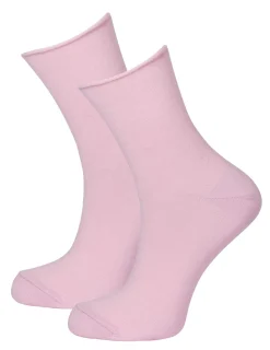 Strumpa Bambu Loose Rosa 1-pack