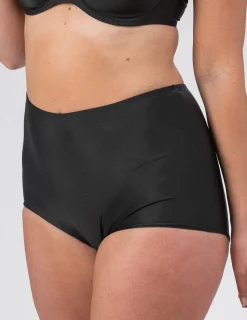 Svart bikinitrosa boxer