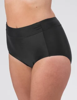 Svart bikinitrosa midi - body control