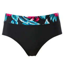 Svart halvhög bikinitrosa