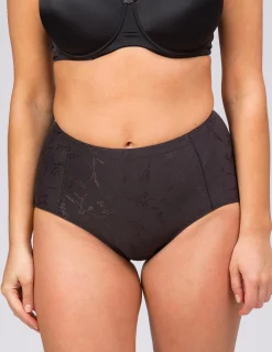 Svart shapingtrosa maxi