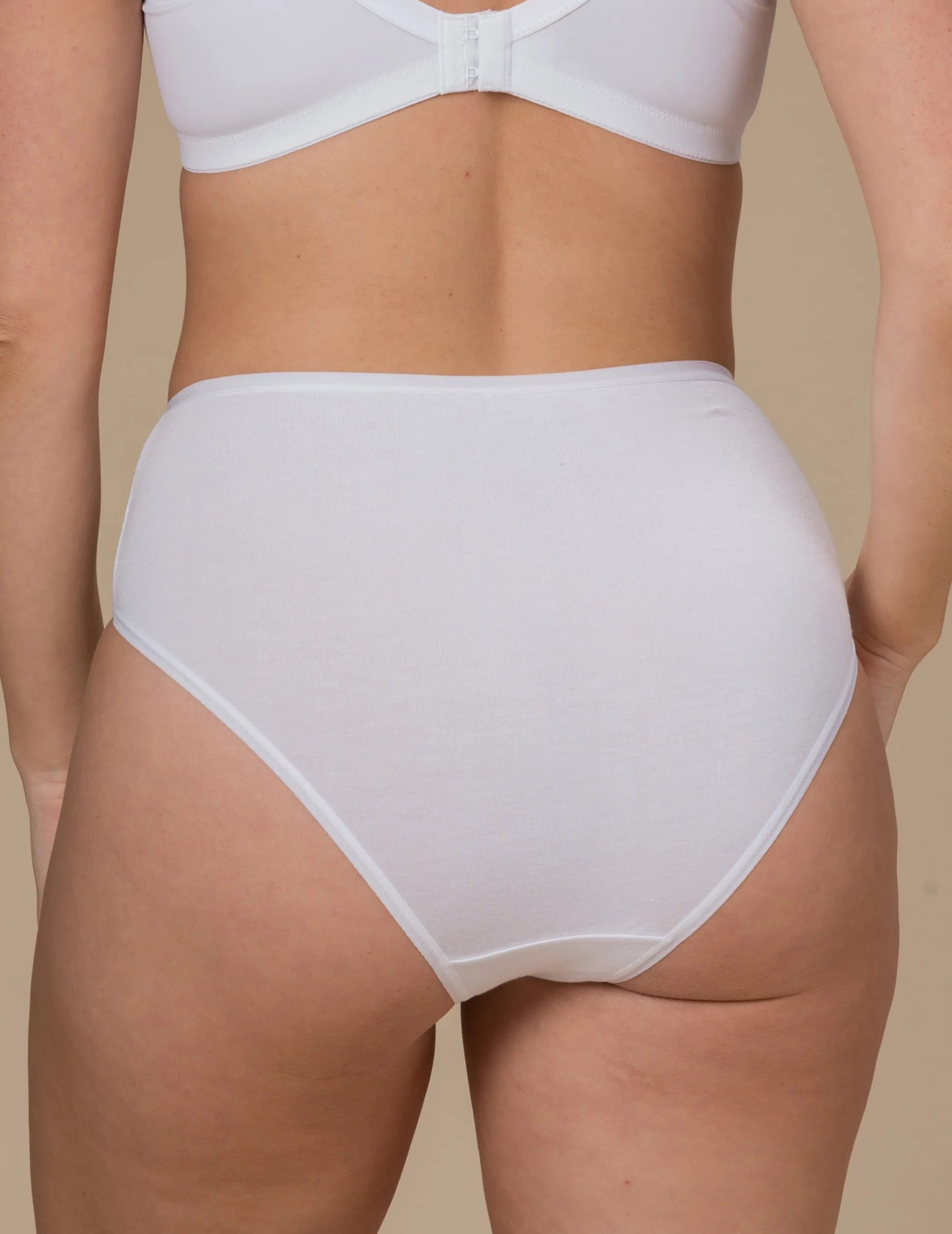 Trosa midi Bambu 2-pack Vit